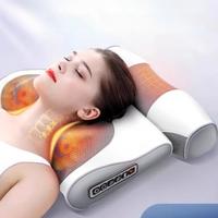 SerenGlow ComfortHeat Massager Pad for Neck and Back