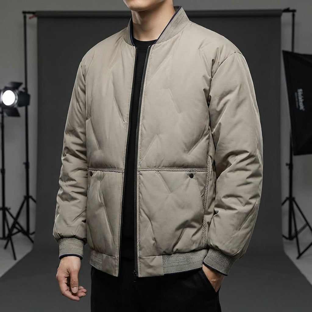 Image of Seth | Men's Padded Bomber Jacket