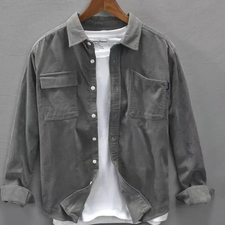 Image of Shawn | Men's Long Sleeve Button-Down Casual Shirt