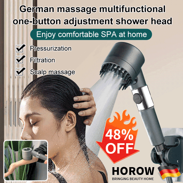 Shower Head – PowerSpray – Increased Pressure – Spa Experience
