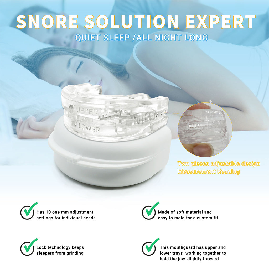 SilentForm Anti-Snoring Device – Adjustable, Optimized Comfort, Effective Solution for Sleep