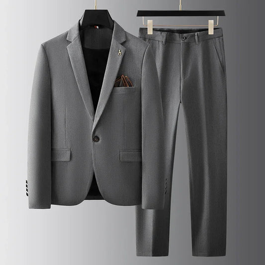 Image of Simon | Men's Slim Fit Two-Piece Suit