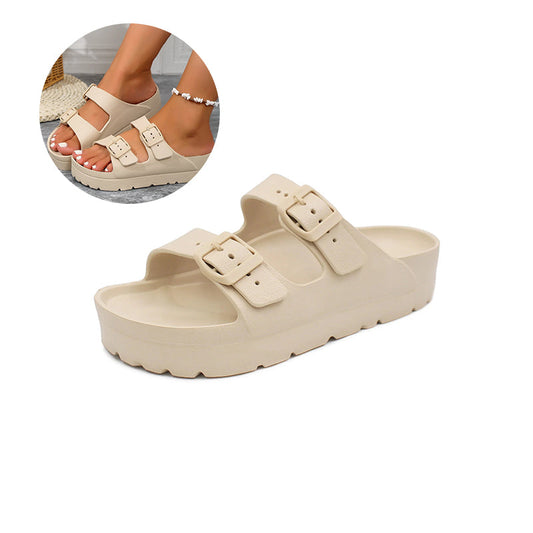 Slippers with Thick Sole for Shock Absorption (Women)