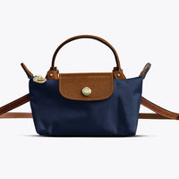 Compact Leather Crossbody with Adjustable Strap