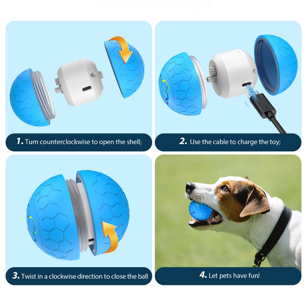 SmartBounce  • Dog Toy Ball