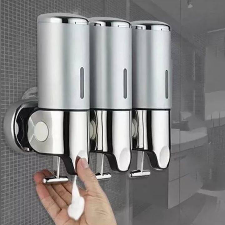SOAPFORT – High-quality wall-mounted soap dispenser with elegant stainless steel design