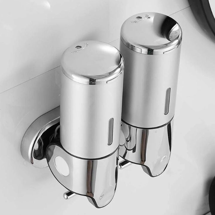 SOAPFORT – High-quality wall-mounted soap dispenser with elegant stainless steel design
