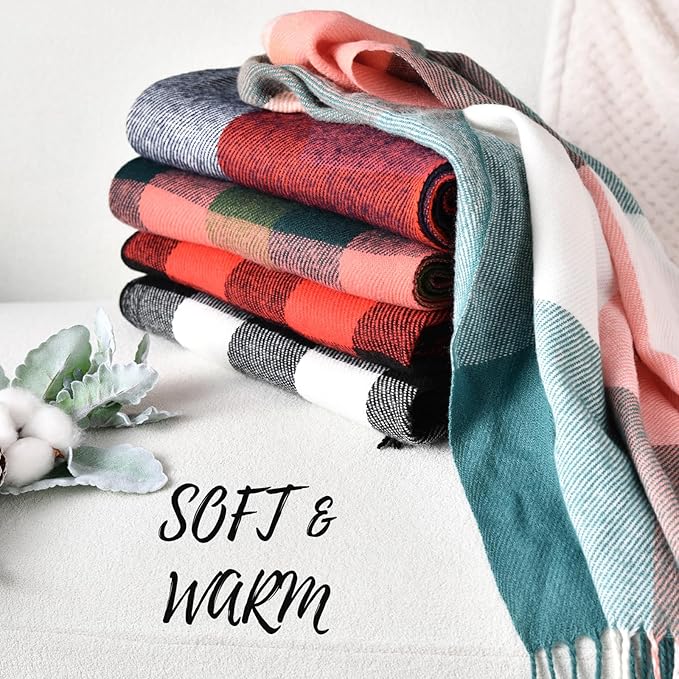 Soft Cashmere Winter Scarf - Martha