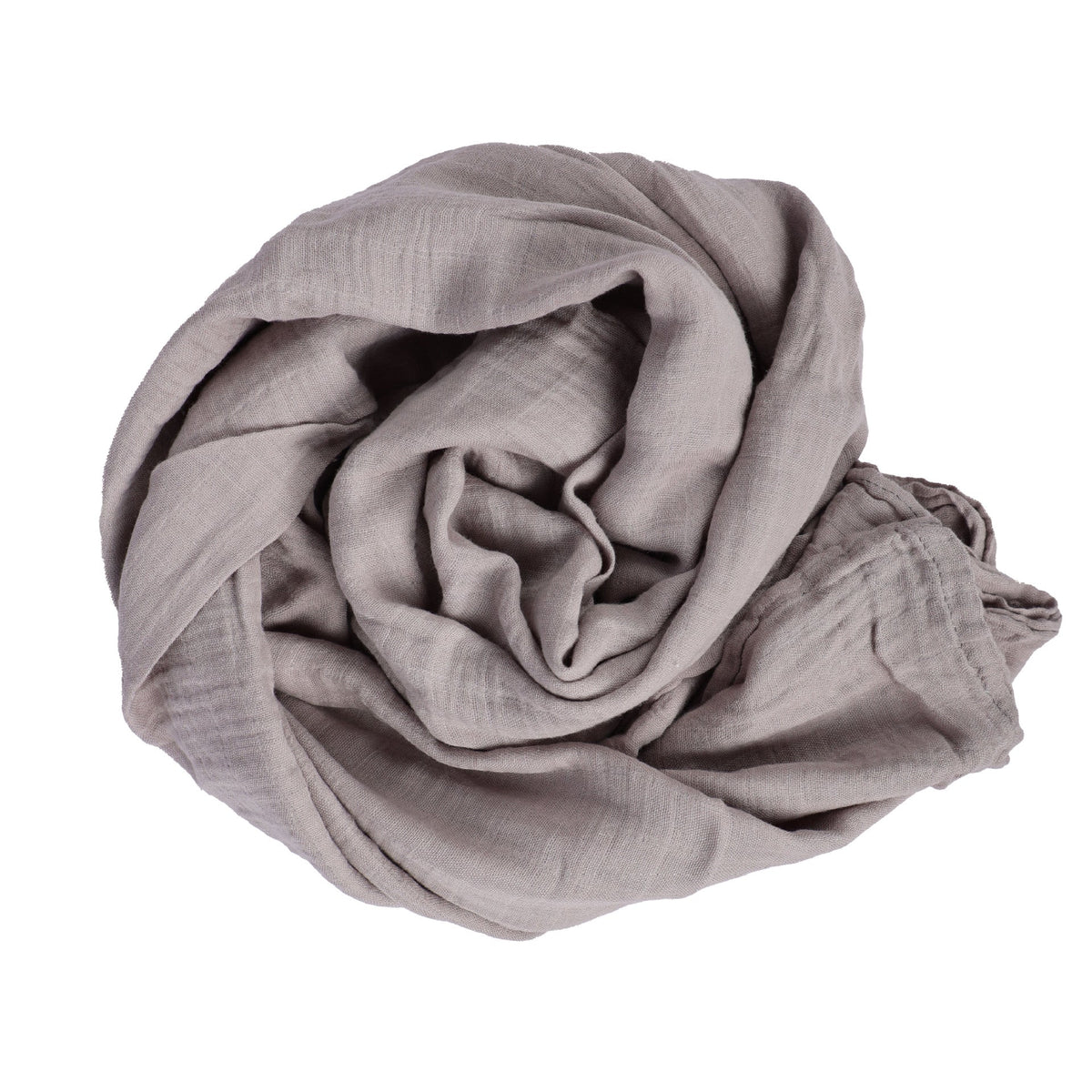 Soft Linen Scarf Wreath
