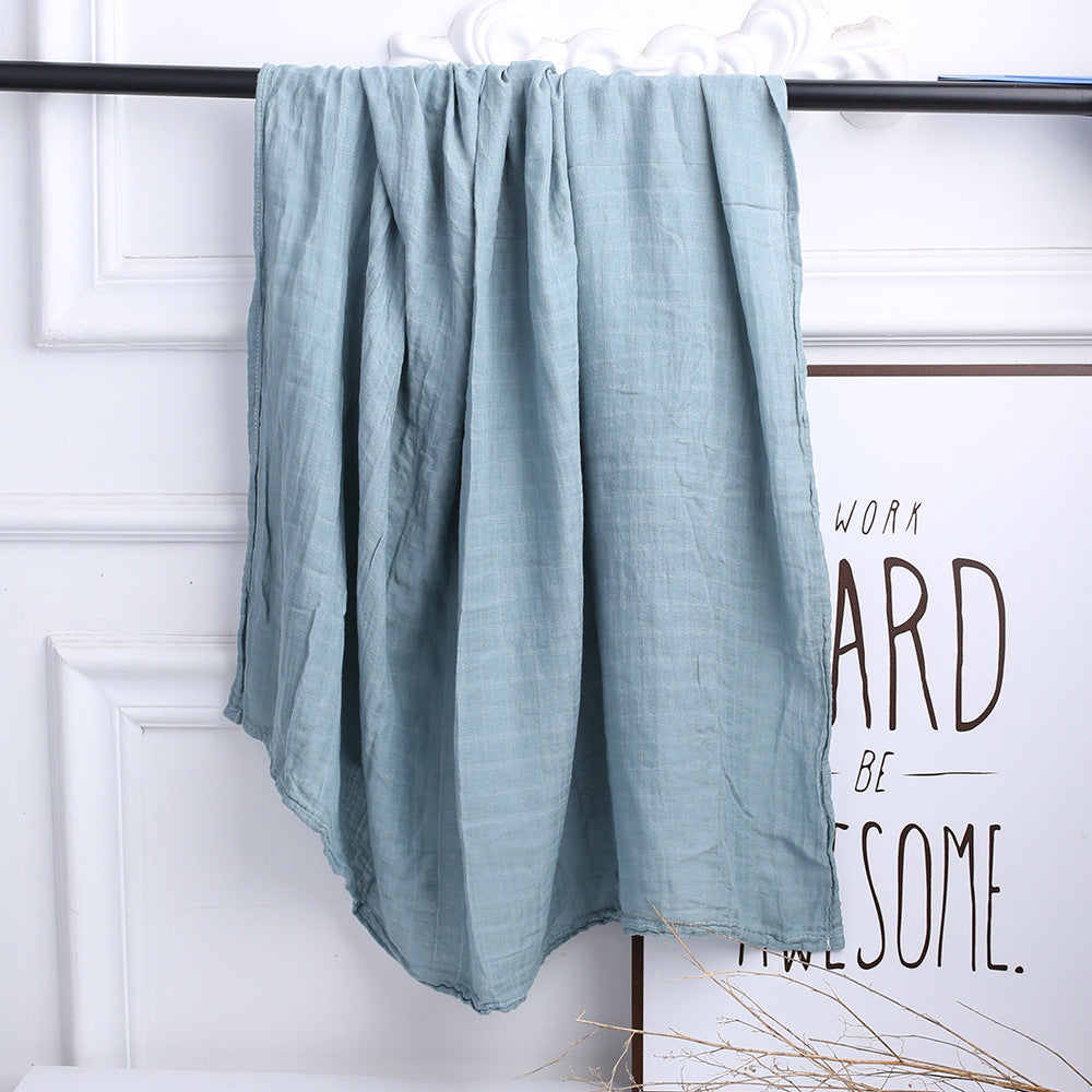 Soft Linen Scarf Wreath