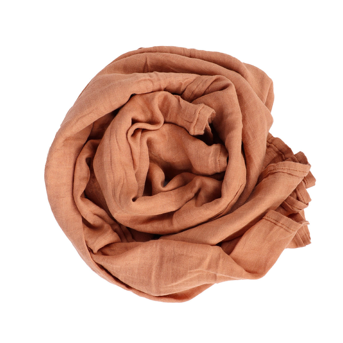Soft Linen Scarf Wreath