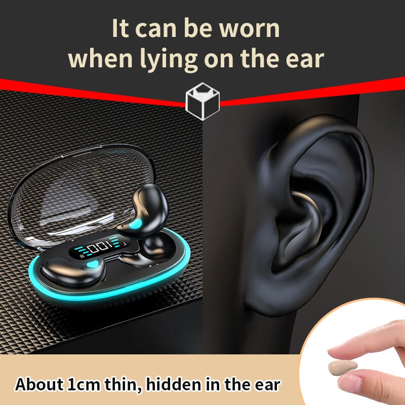 SoundBeats - Minimal Ultra Thin Wireless HiFi Headphones for Sleep & Comfort
