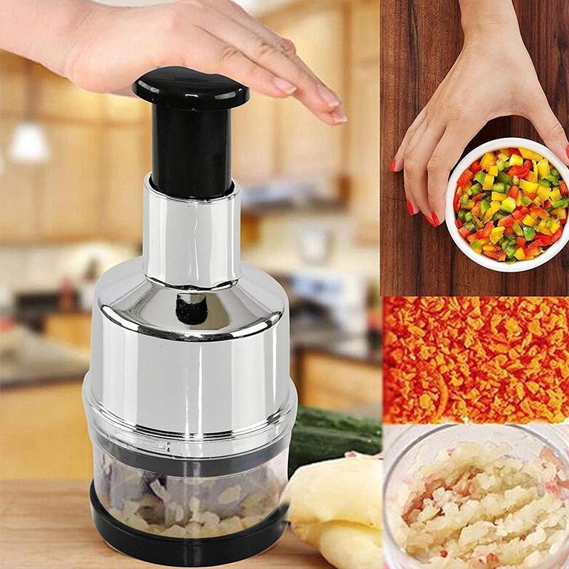 Stainless Steel Garlic Chopper for Efficient Cooking