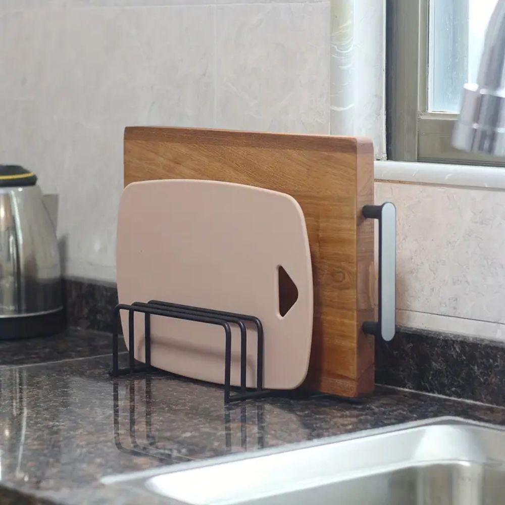 Steel Cutting Board Storage Rack