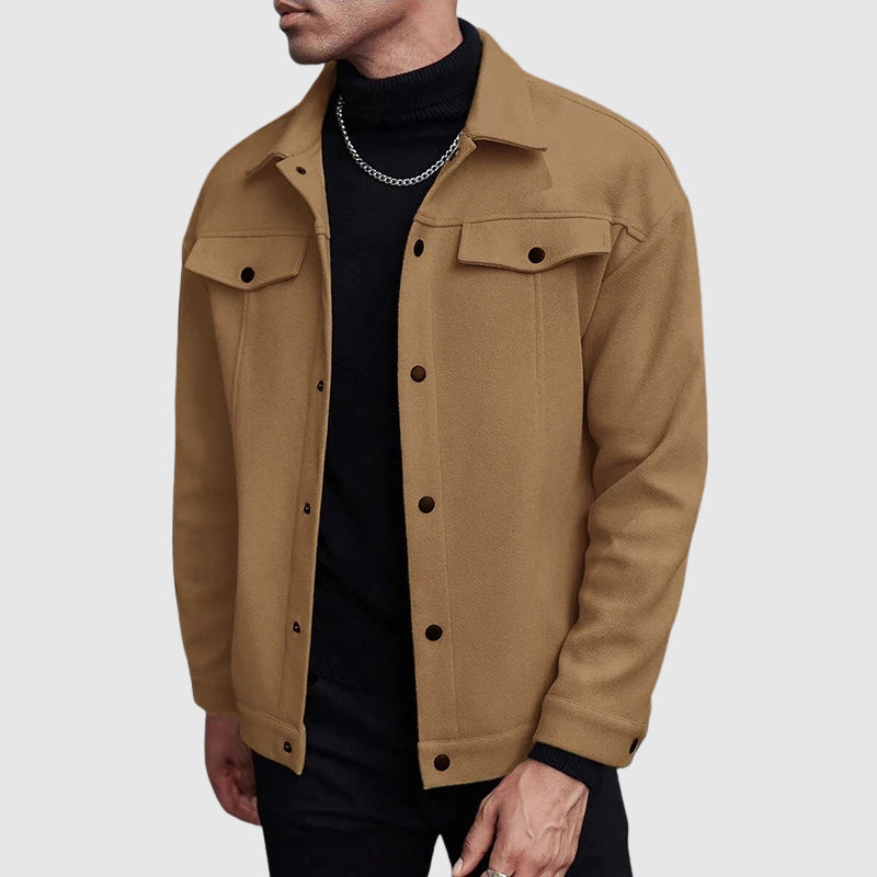 Image of Sterling | Men's Button-Down Casual Jacket