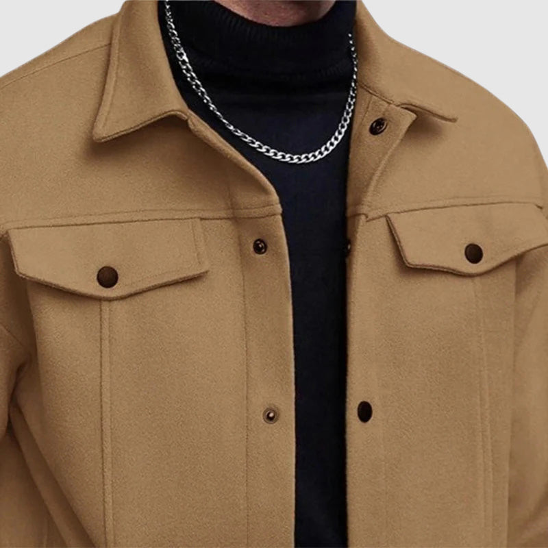 Image of Sterling | Men's Button-Down Casual Jacket