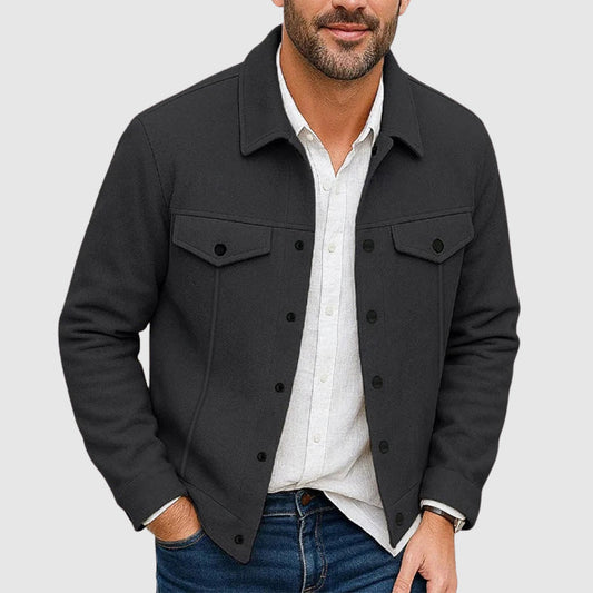 Image of Sterling | Men's Button-Down Casual Jacket