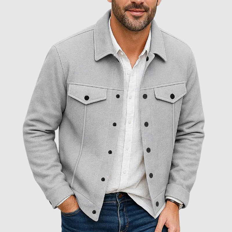 Image of Sterling | Men's Button-Down Casual Jacket