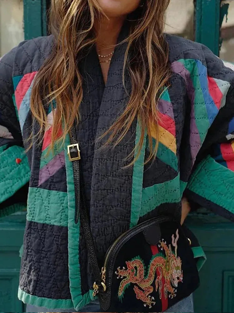 Striped Padded Jacket