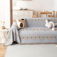 Boho Tassel Sofa Throw for All Furniture