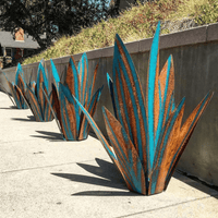 Agave Sculpture Lamp: Unique Outdoor Decor
