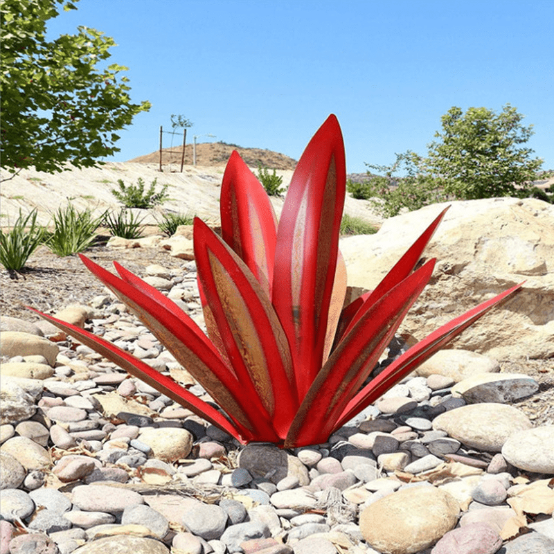 Stylish decorative Agave lamp highlights the natural beauty of the space