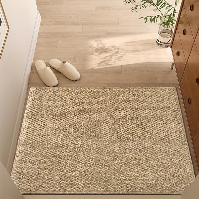 Stylish Indoor Doormat with Non-Slip Base for Entrance and Hall