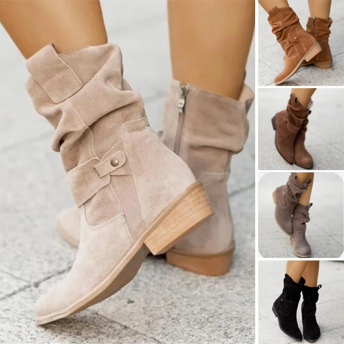 Suede Ankle Boots – Timeless Elegance & Everyday Comfort