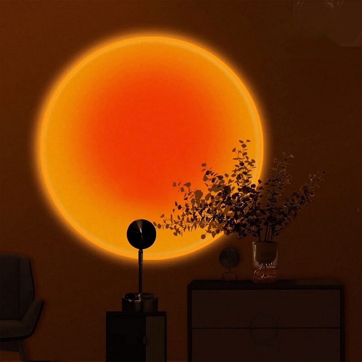 Sunset Ambiance Table Lamp | Warm LED Lighting for an Ambient Room