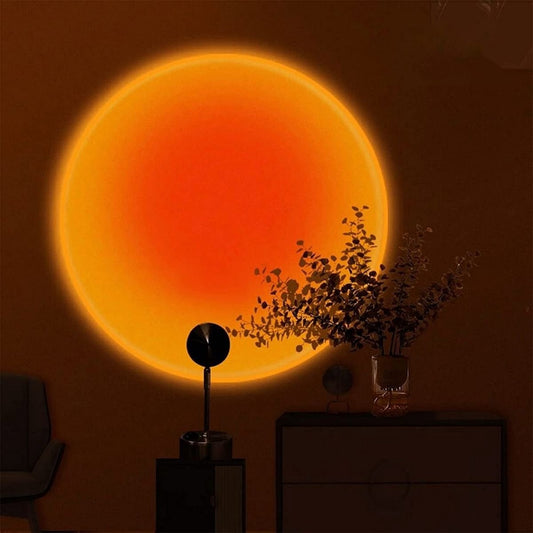 Sunset Ambiance Table Lamp | Warm LED Lighting for an Ambient Room