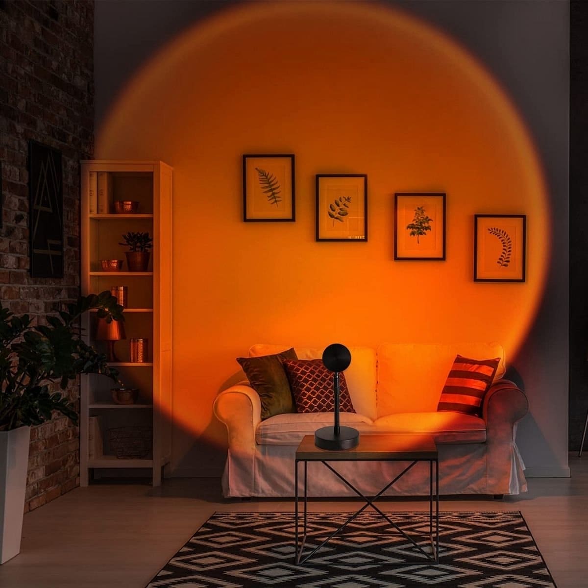 Sunset Ambiance Table Lamp | Warm LED Lighting for an Ambient Room
