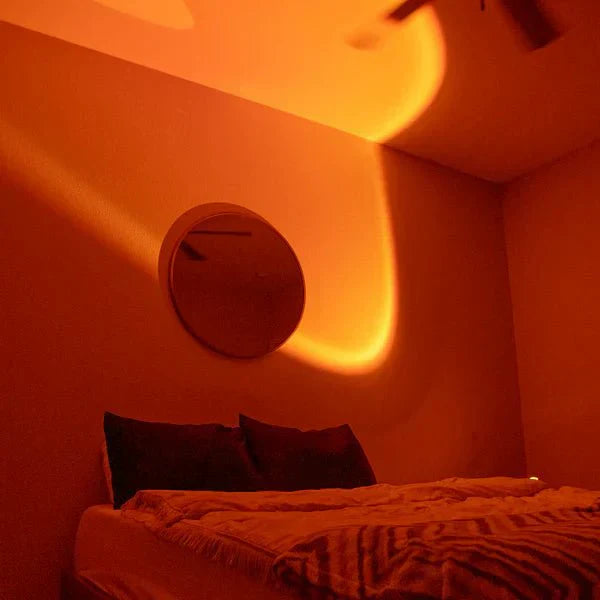 Sunset Ambiance Table Lamp | Warm LED Lighting for an Ambient Room