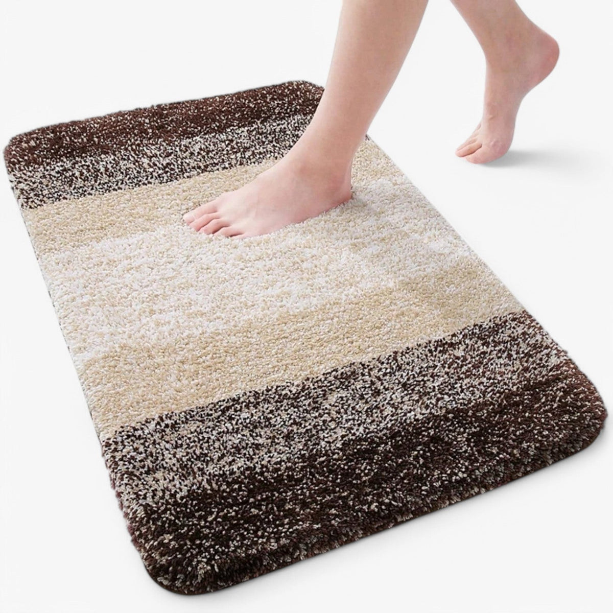 Super Absorbent Non-Slip Bath Mat for Instantly Dry Feet