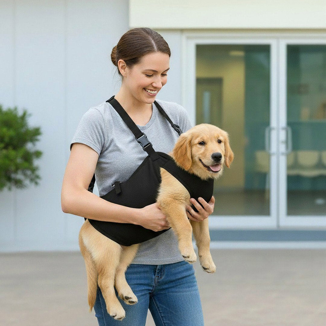 Supportive Dog Harness with Lift Strap for Stairs & Walks
