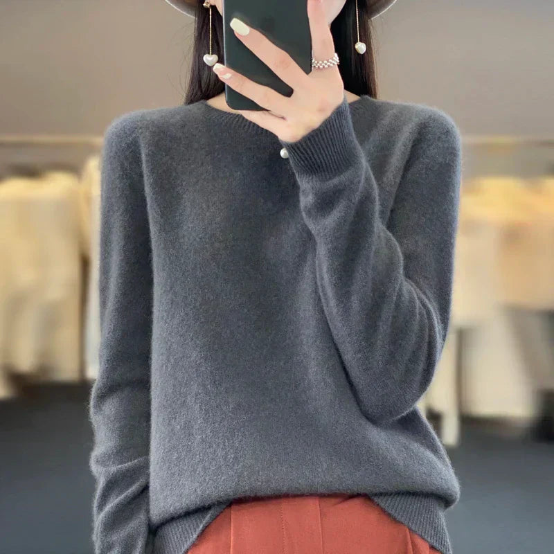 Sylvara Merino Wool Women's Knit Sweater Made in Australia