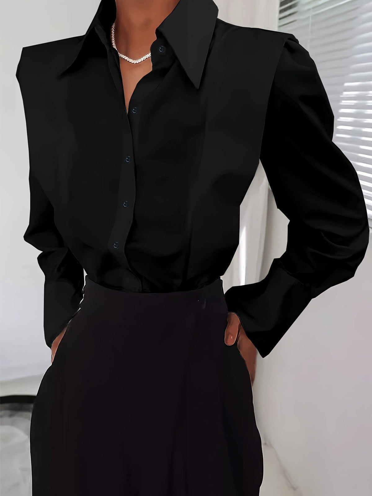 Tailored Button-Up Shirt