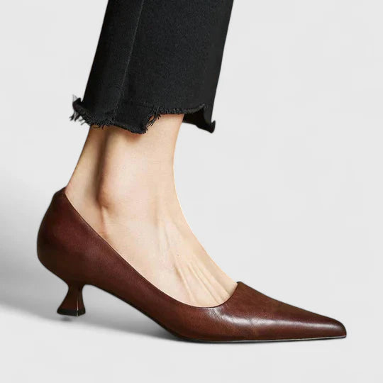 Image of Tammy | Women's Pointed Toe Low Heel Dress Shoes