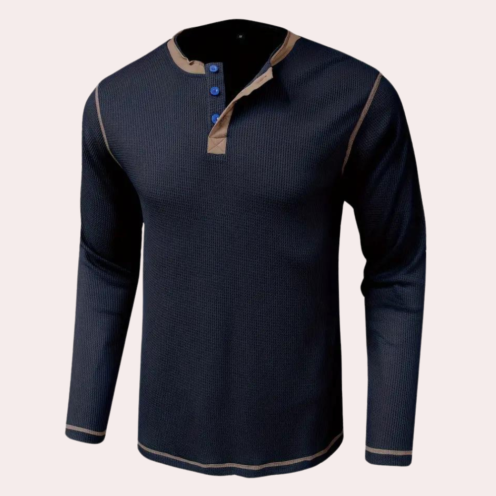 Image of Teddy | Men's Long Sleeve Casual Shirt