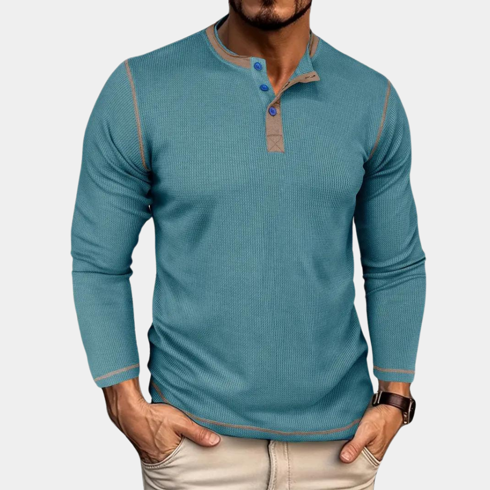 Image of Teddy | Men's Long Sleeve Casual Shirt