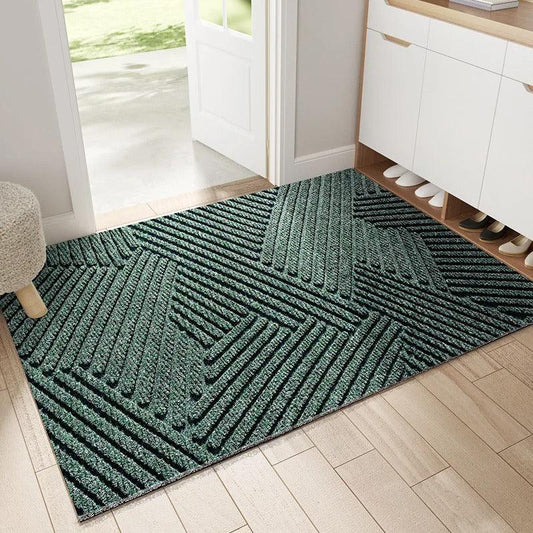 TerraGuard Pro Non-Slip Door Mat For Indoor And Outdoor Use That Traps Dirt