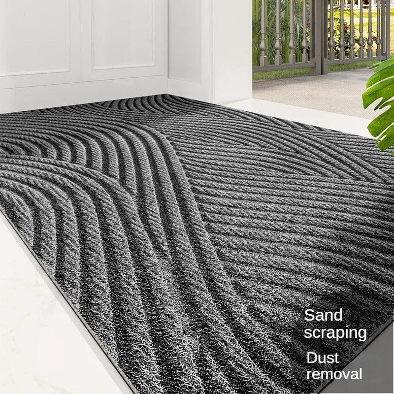 TerraGuard Pro Non-Slip Door Mat For Indoor And Outdoor Use That Traps Dirt