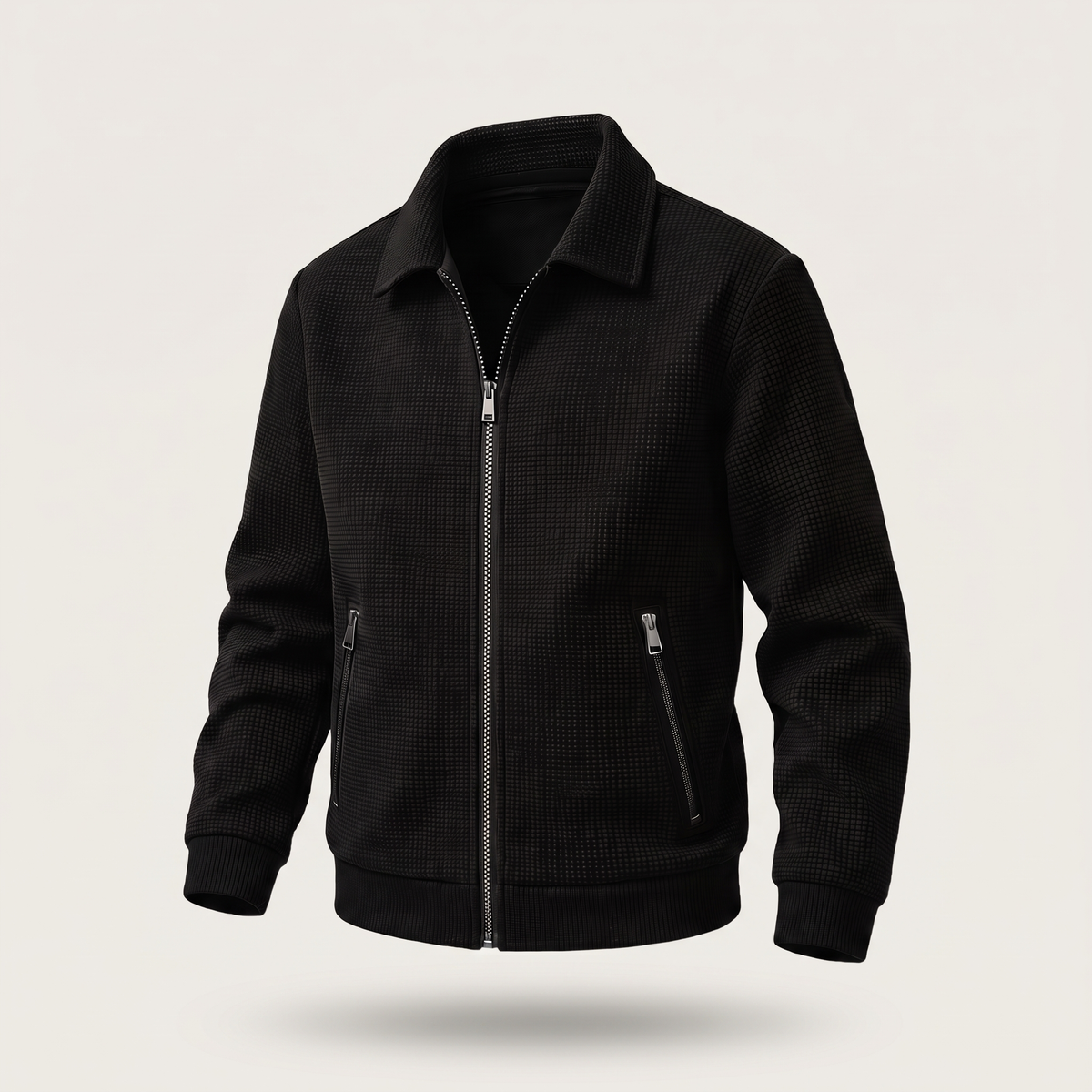 Textured Zip Jacket