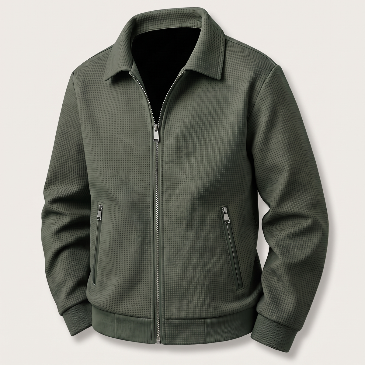 Textured Zip Jacket