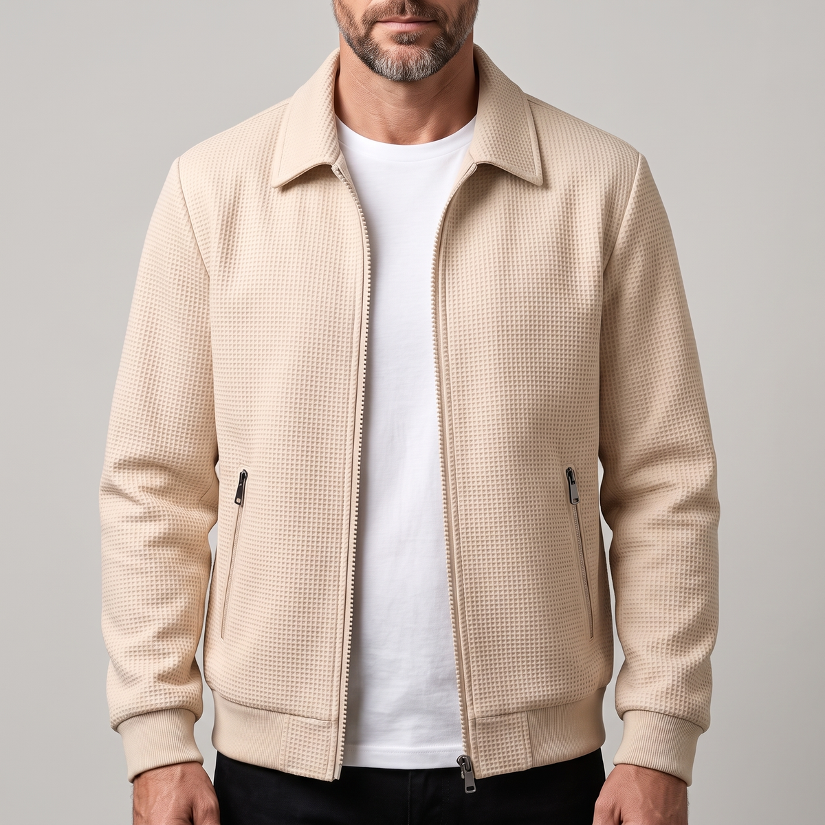 Textured Zip Jacket