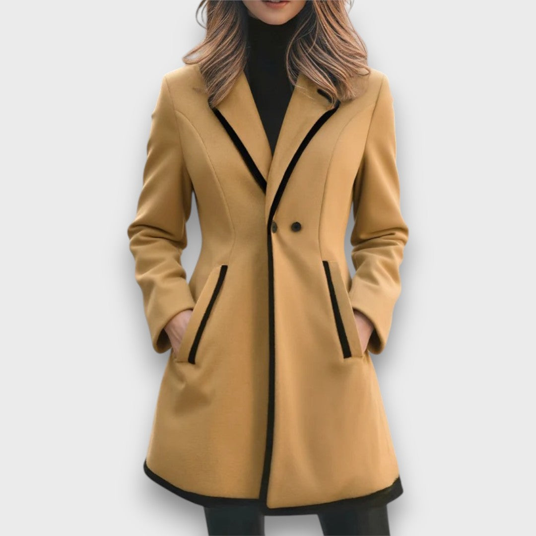 Image of Theresa | Women's Double-Breasted Coat
