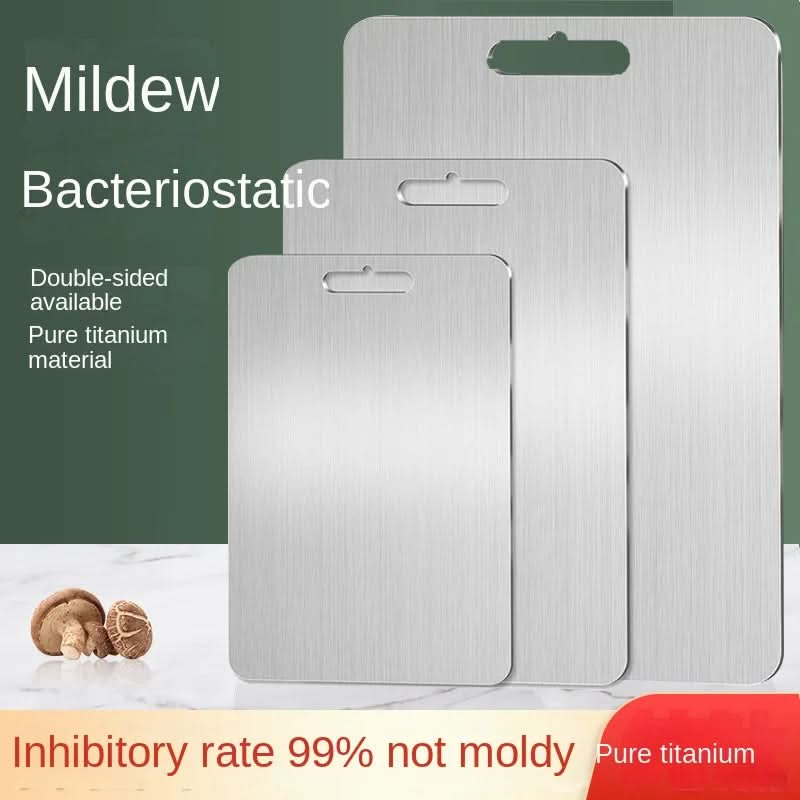 TITANCLEAN – Stainless Steel Cutting Board for Hygienic and Precise Work