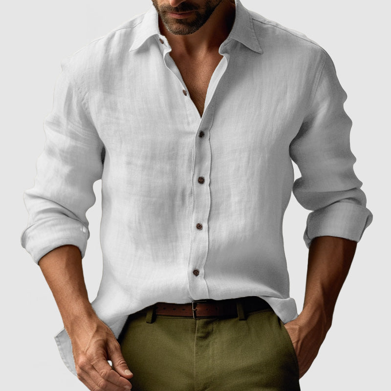 Image of Tobias | Men's Button-Down Casual Shirt