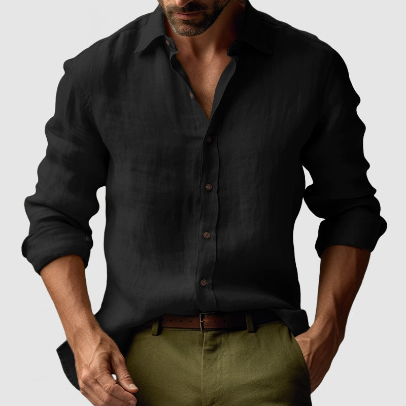 Image of Tobias | Men's Button-Down Casual Shirt