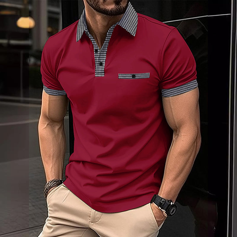 Image of Tomas | Men's Short Sleeve Polo Shirt