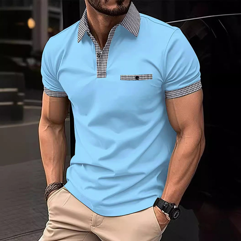 Image of Tomas | Men's Short Sleeve Polo Shirt